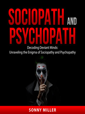 cover image of Sociopath and Psychopath